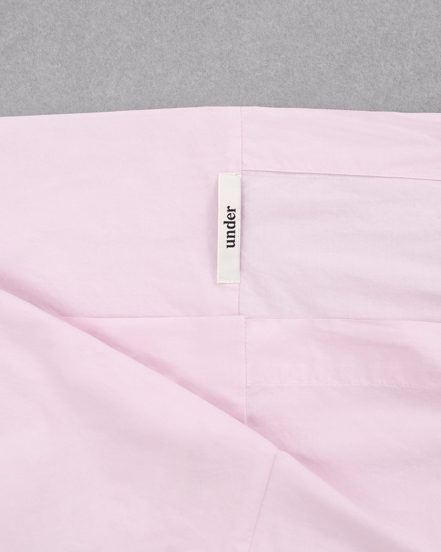 percale pillowcase — rose