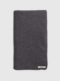 wool blanket — ash grey