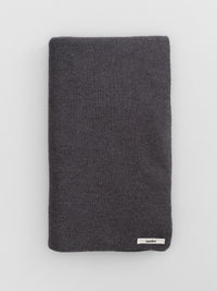 wool blanket — ash grey