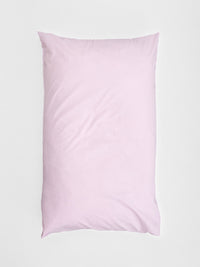 percale pillowcase — rose