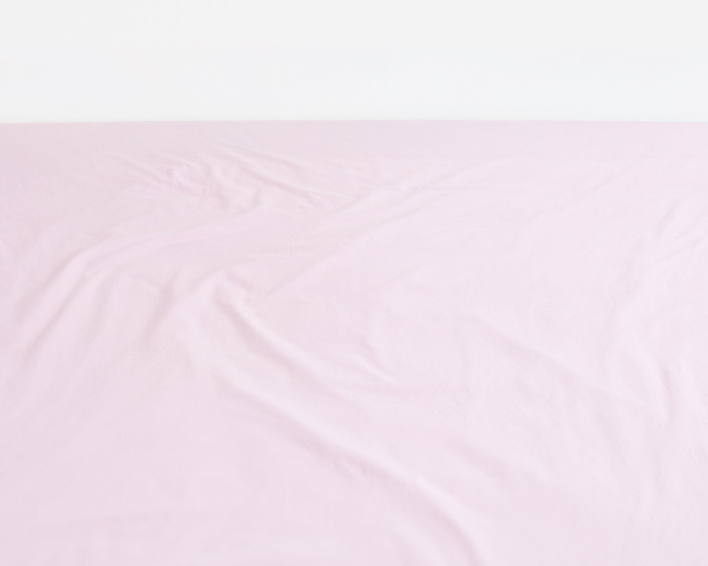 percale fitted sheet — rose