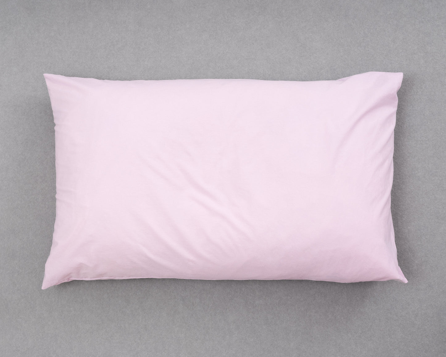 percale pillowcase — rose
