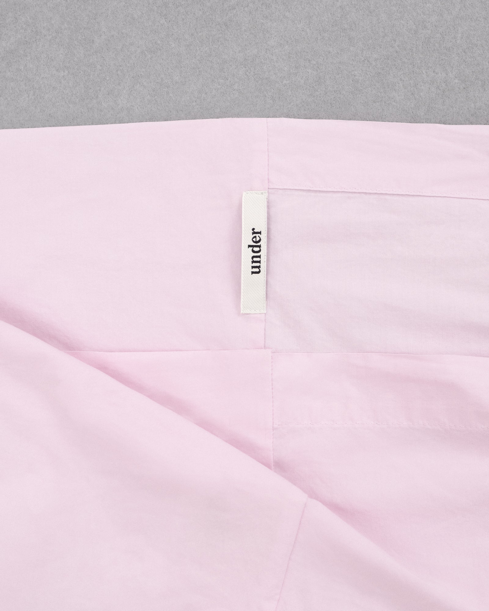 percale pillowcase — rose