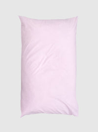 percale pillowcase — rose