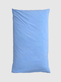 percale pillowcase — azure