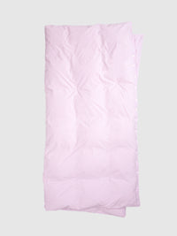 percale duvet cover — rose