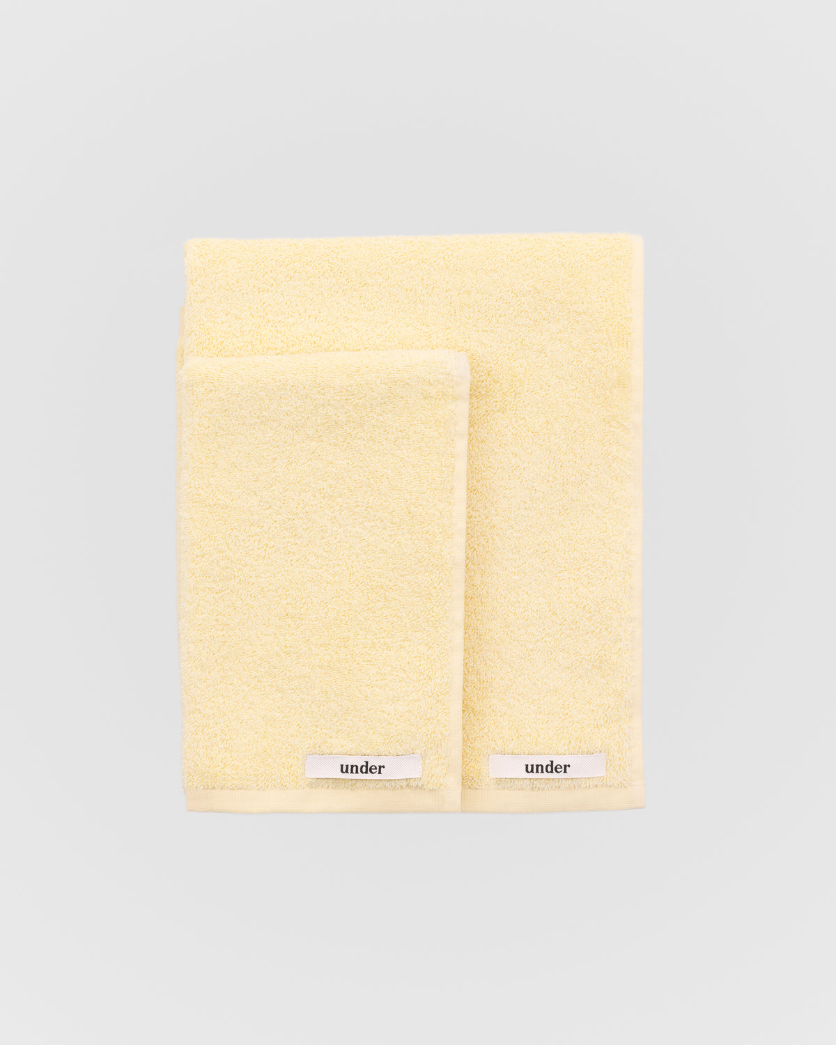 hand towel — butter