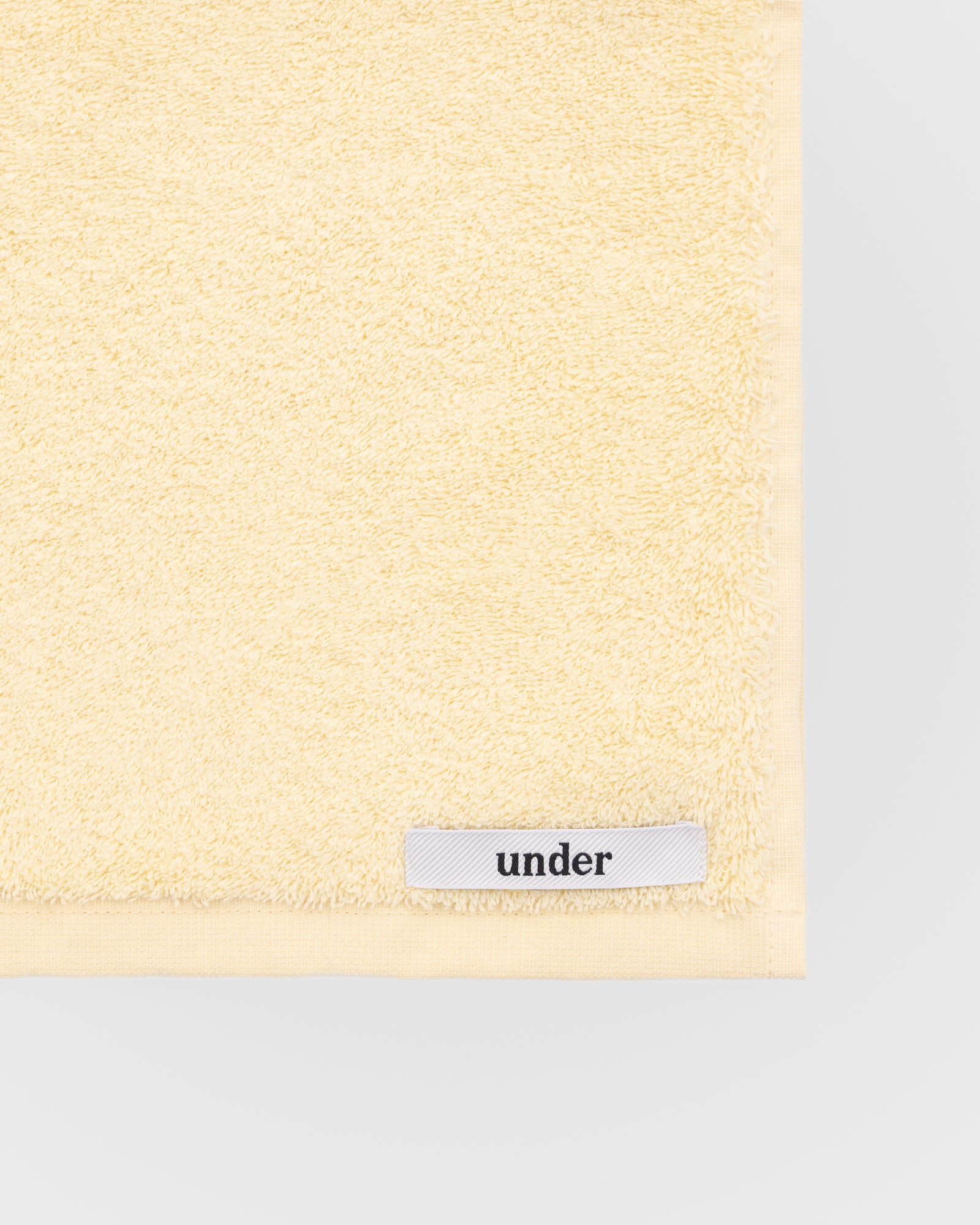 guest towel — butter