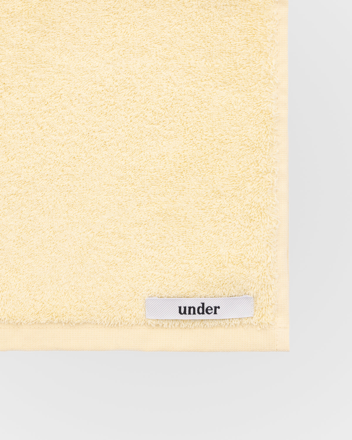 guest towel — butter