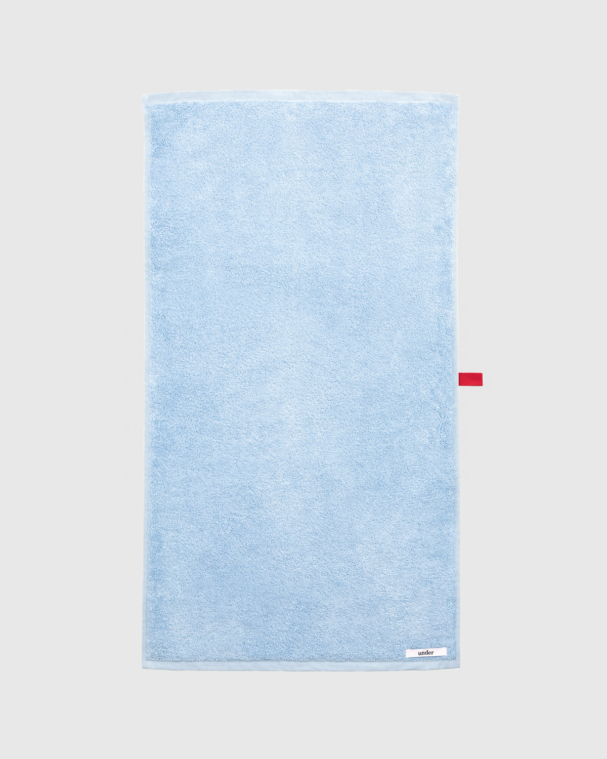 towel set — light blue