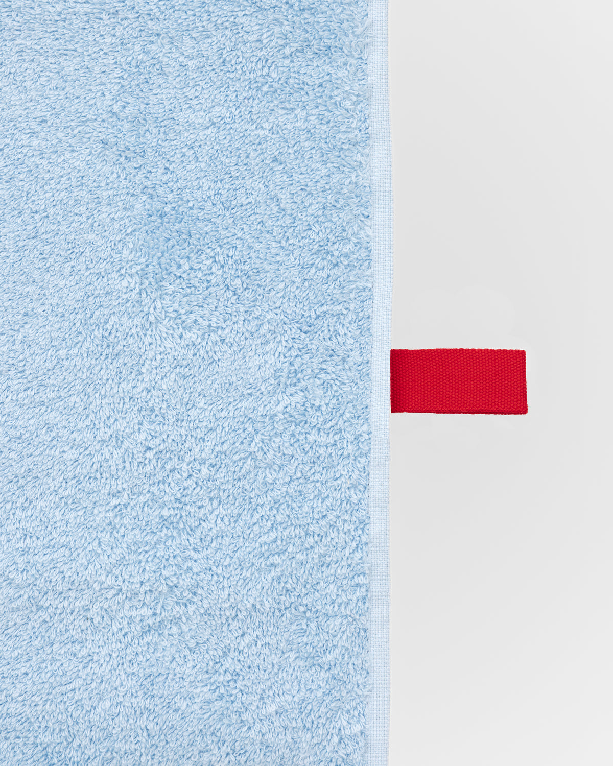 towel set — light blue