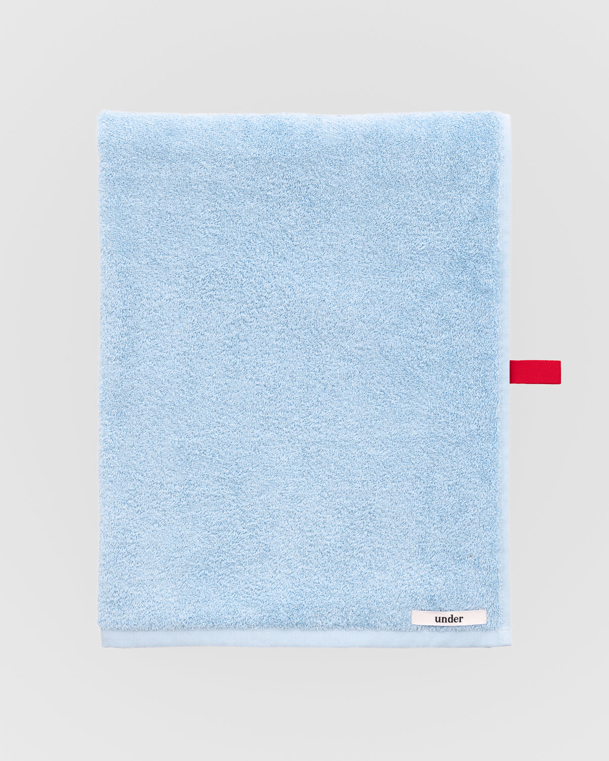 bath sheet — light blue