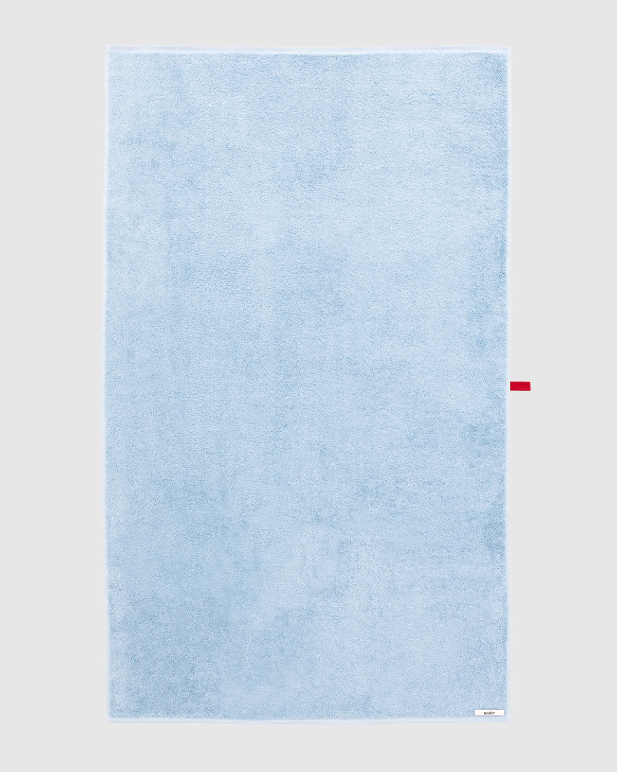 bath sheet — light blue