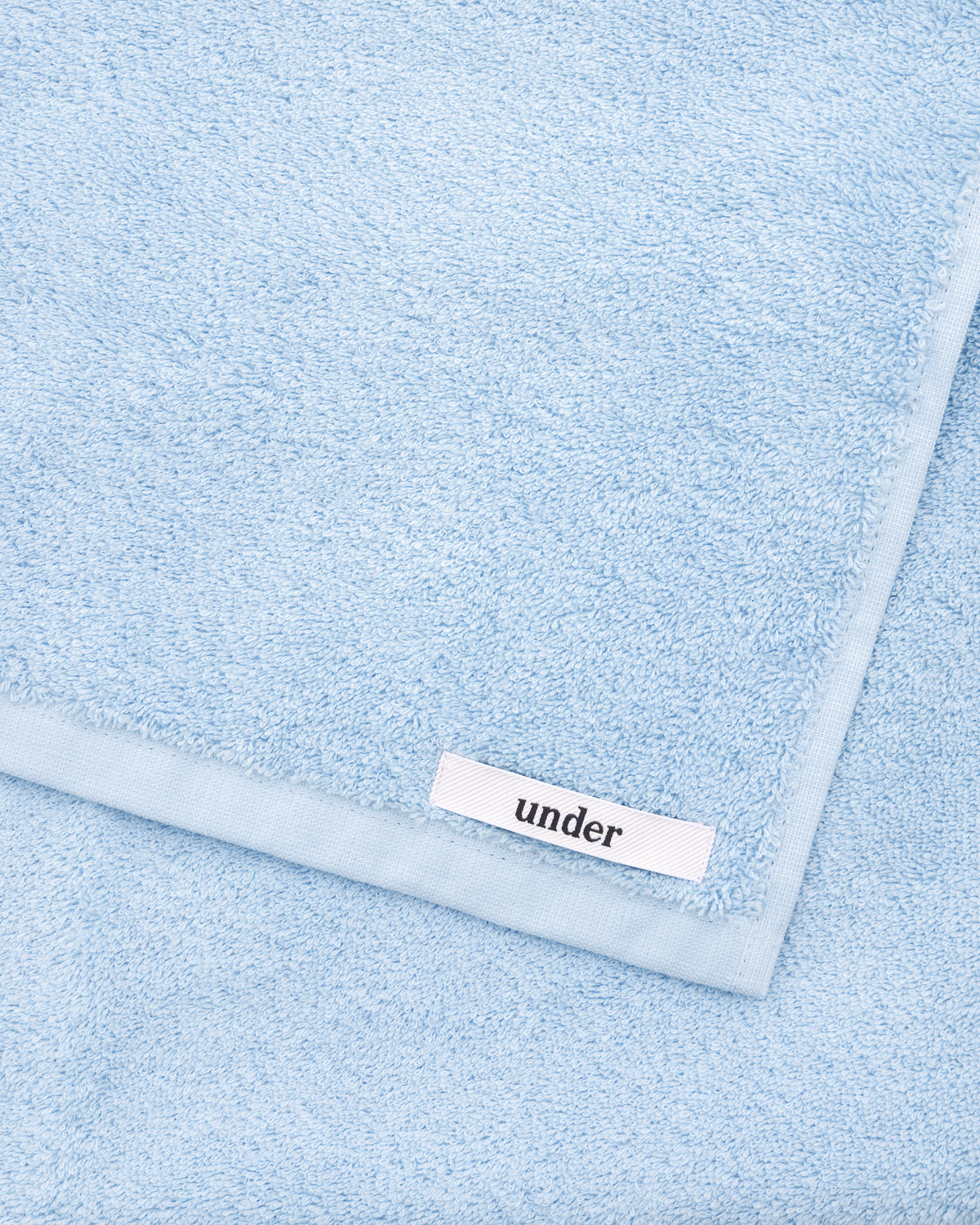 towel set — light blue