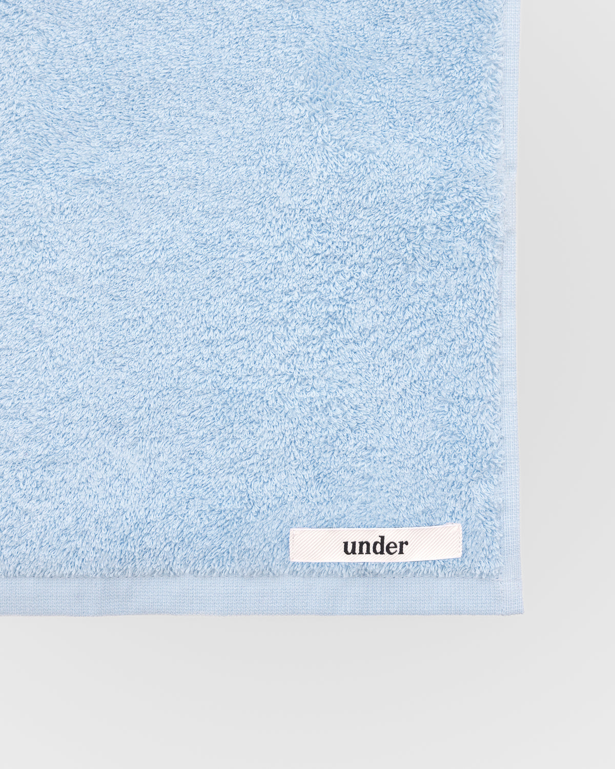 hand towel — light blue