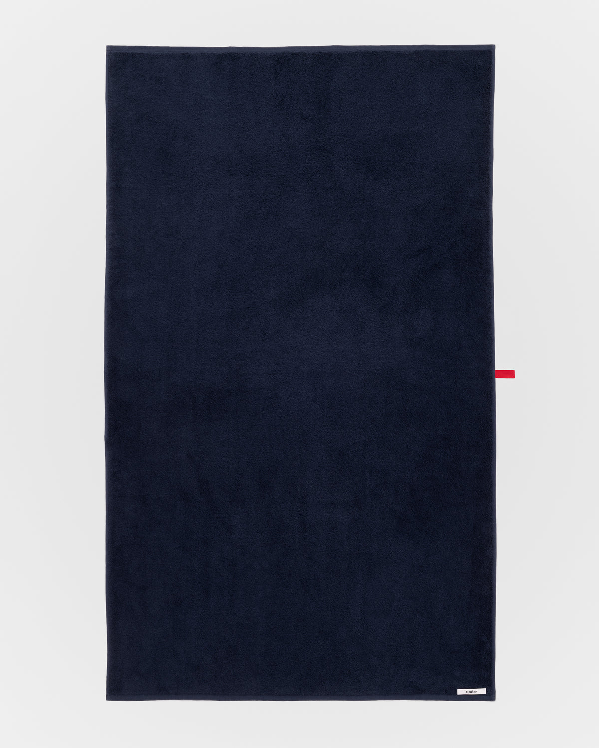 bath sheet — navy blue