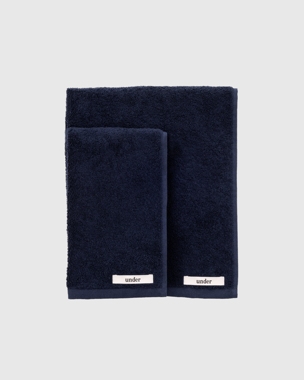 hand towel — navy blue