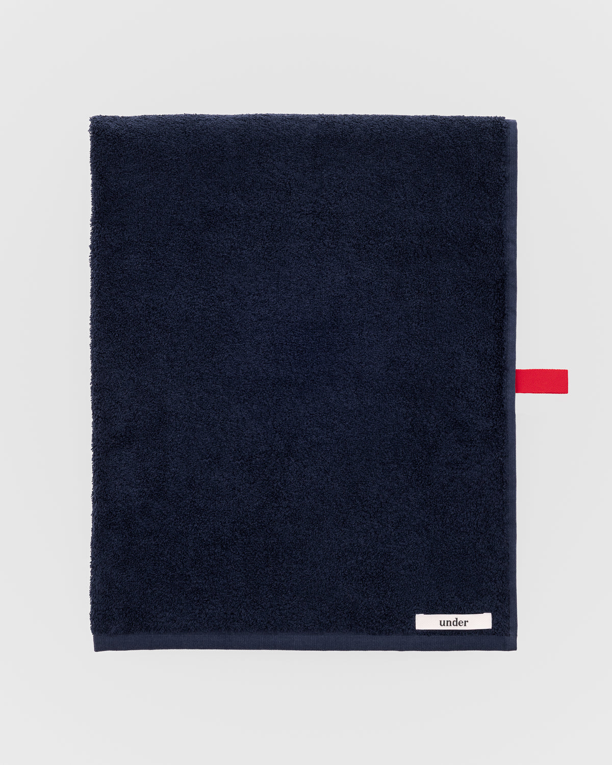 bath sheet — navy blue