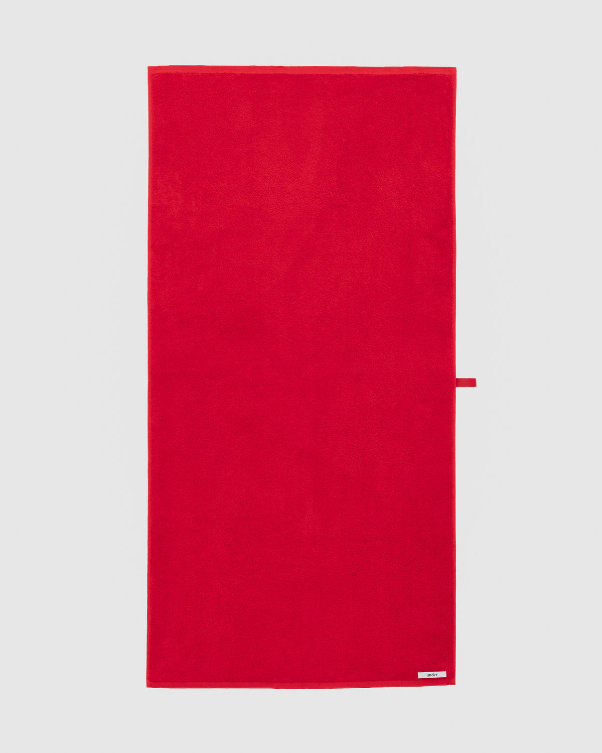 towel set — tulip red