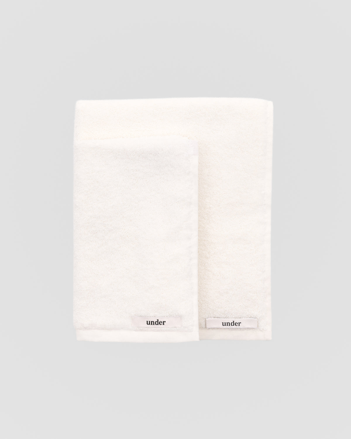 hand towel — white