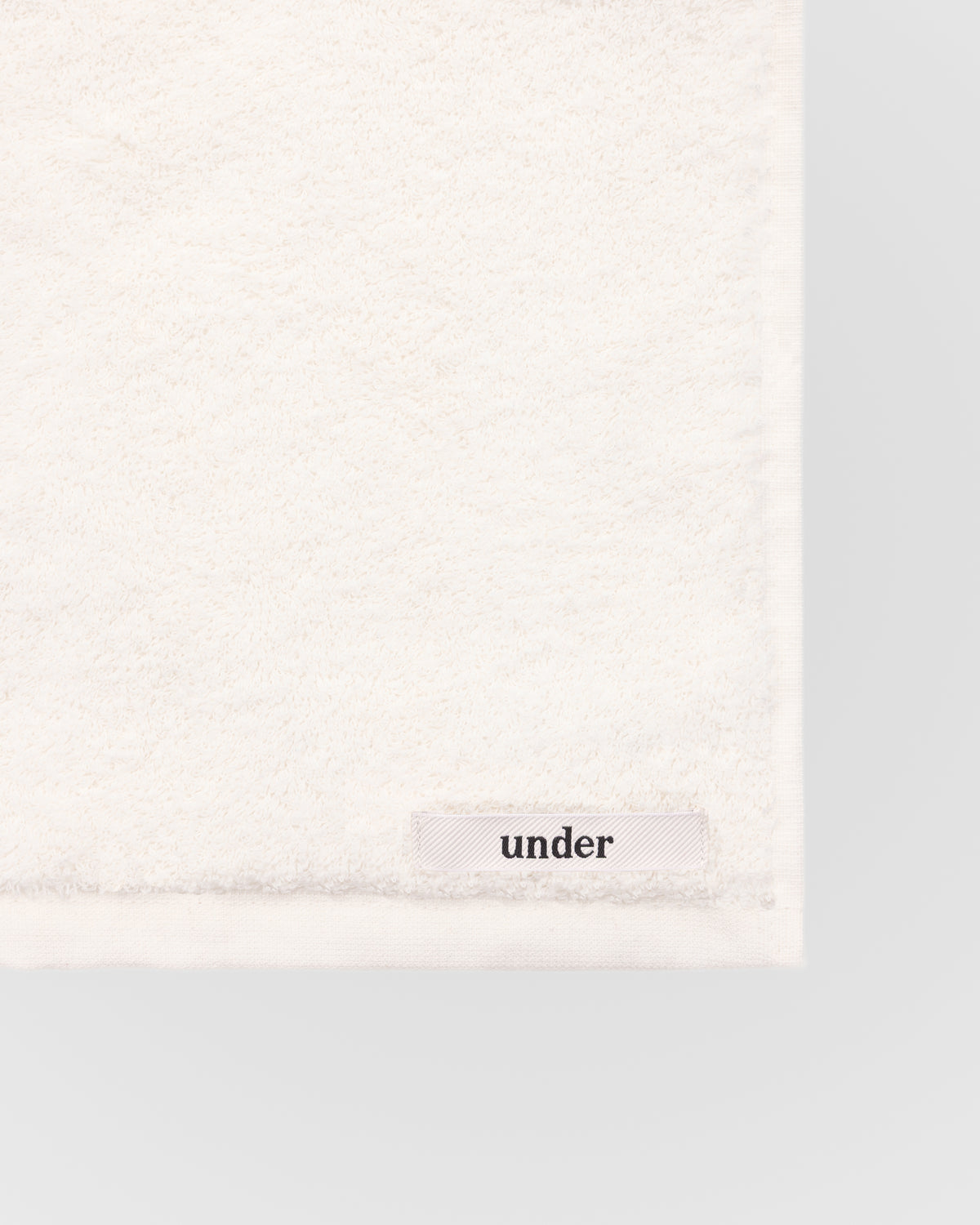 hand towel — white